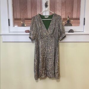 Boden Multicolor Paisley Dress